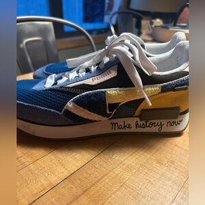 Puma Black Fives x Future Rider Star Sapphire Maize Mens Shoes size US 8